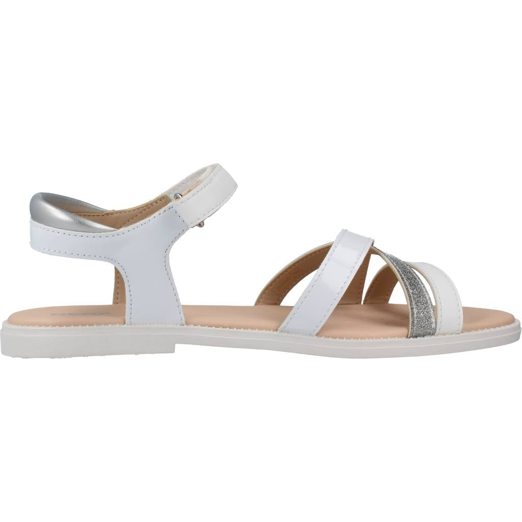 GEOX J SANDAL KARLY GIRL en color BLANCO (4)