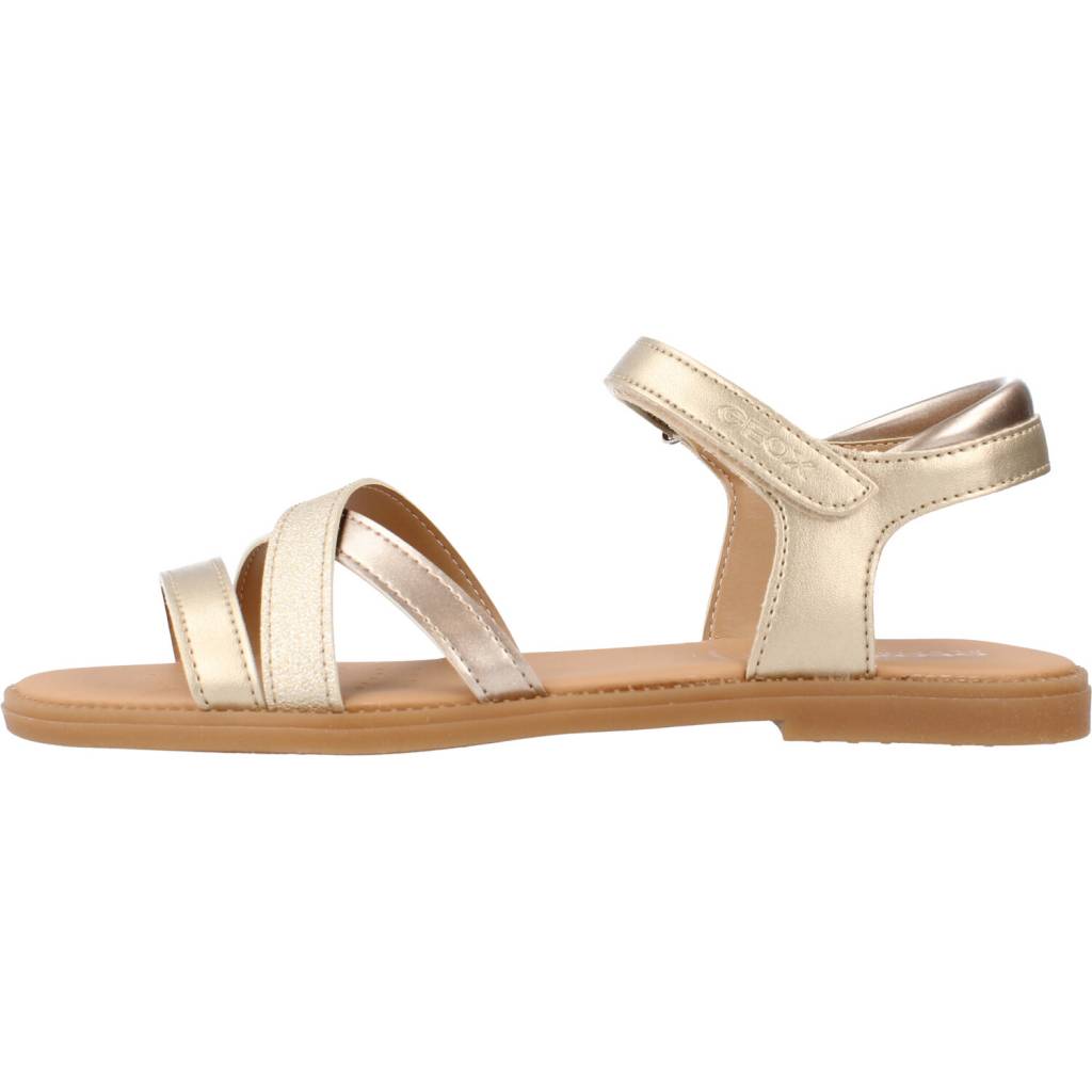 GEOX SANDAL KARLY GIRL en color ORO (2)