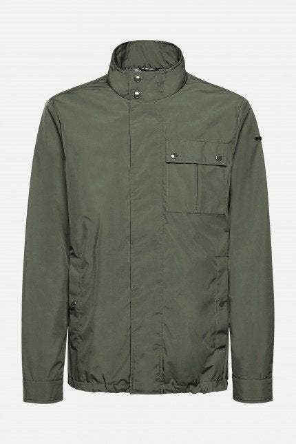 GEOX M PONZA SHORT JACKET en color VERDE (1)