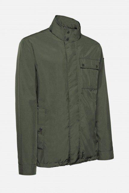 GEOX M PONZA SHORT JACKET en color VERDE (2)