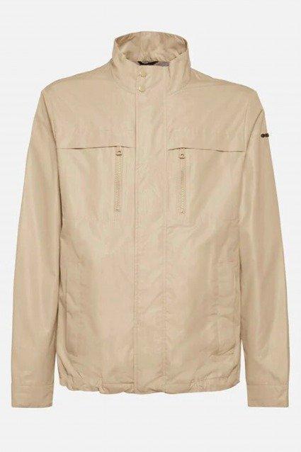 GEOX M VINCIT SHORT JKT en color MARRON CLARO (2)
