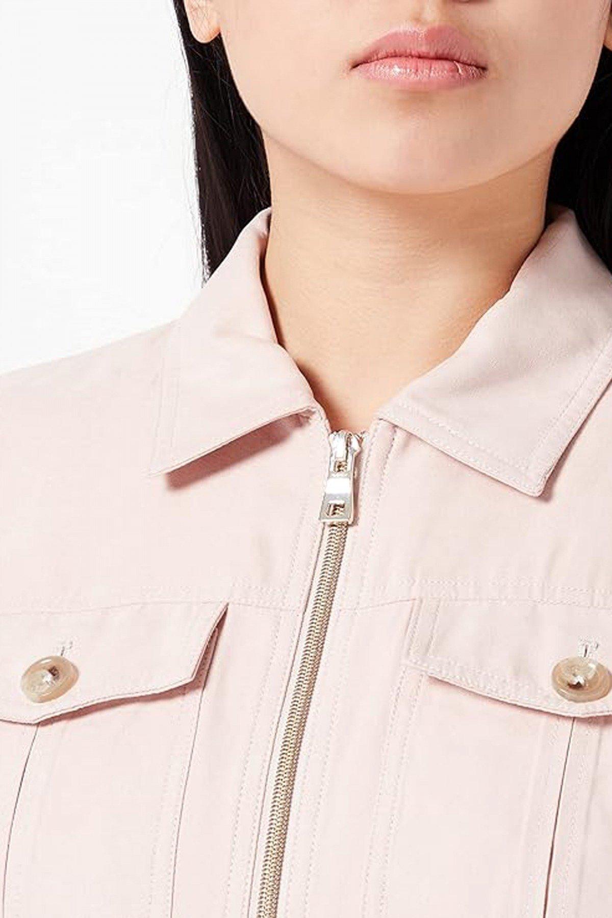 GEOX W LICENA SHORT JKT en color ROSA (4)