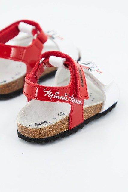 GEOX B SANDAL CHALKI GIRL en color ROJO (3)