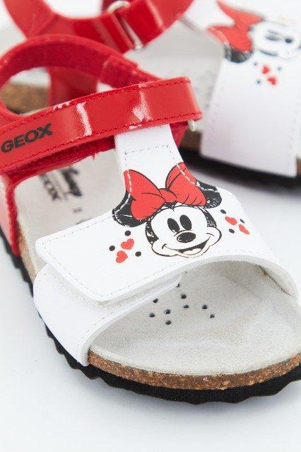 GEOX B SANDAL CHALKI GIRL en color ROJO (4)