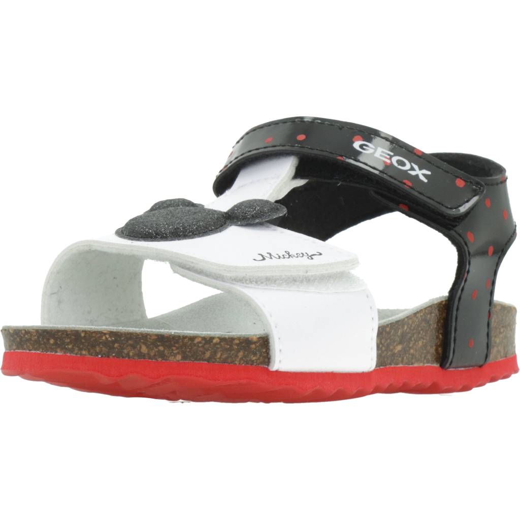GEOX B SANDAL CHALKI GIRL en color BLANCO (1)