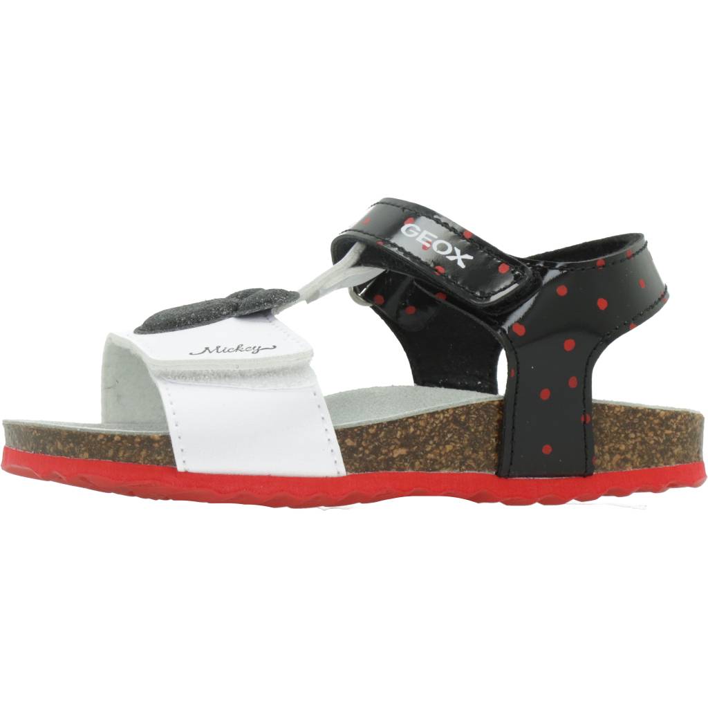 GEOX B SANDAL CHALKI GIRL en color BLANCO (2)