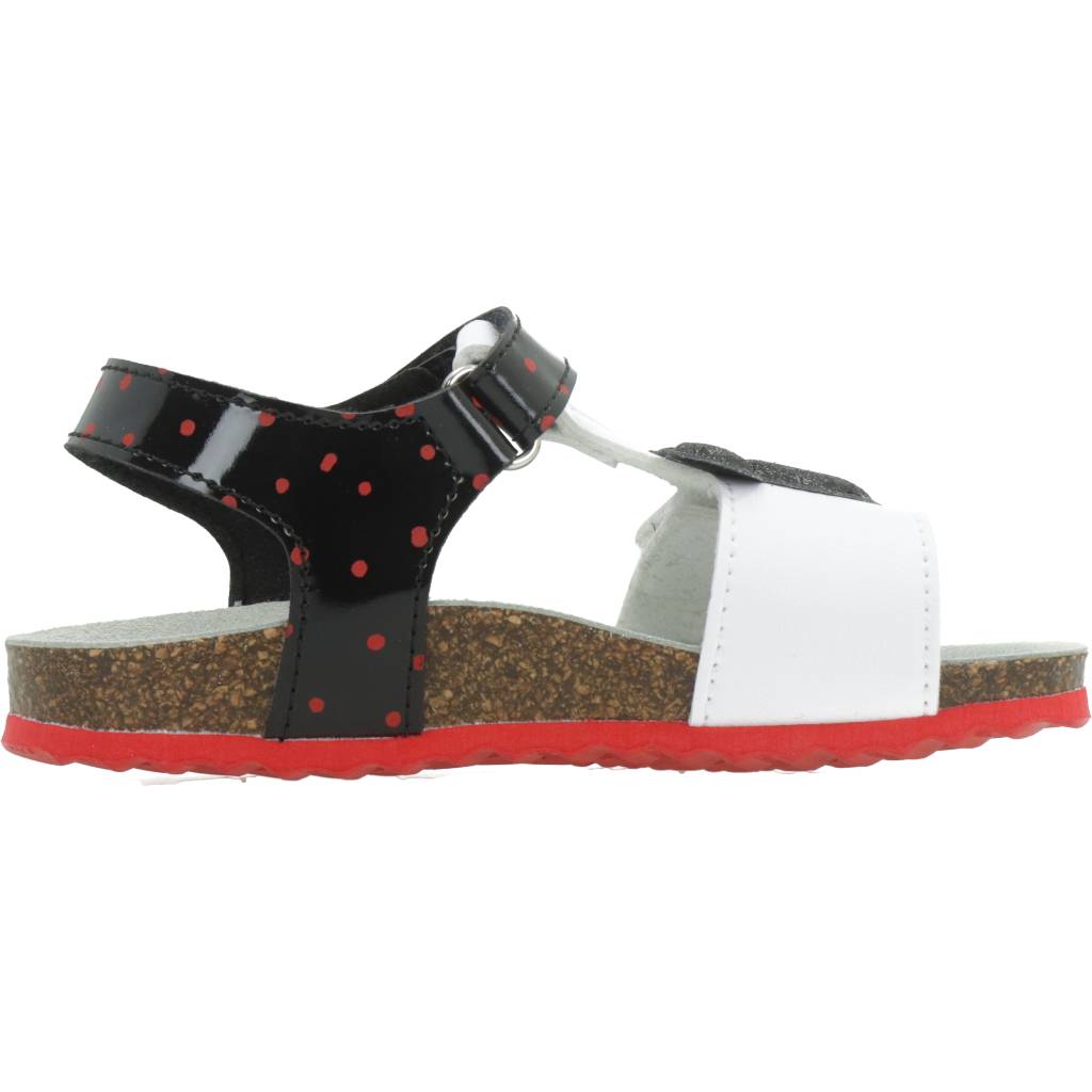 GEOX B SANDAL CHALKI GIRL en color BLANCO (4)
