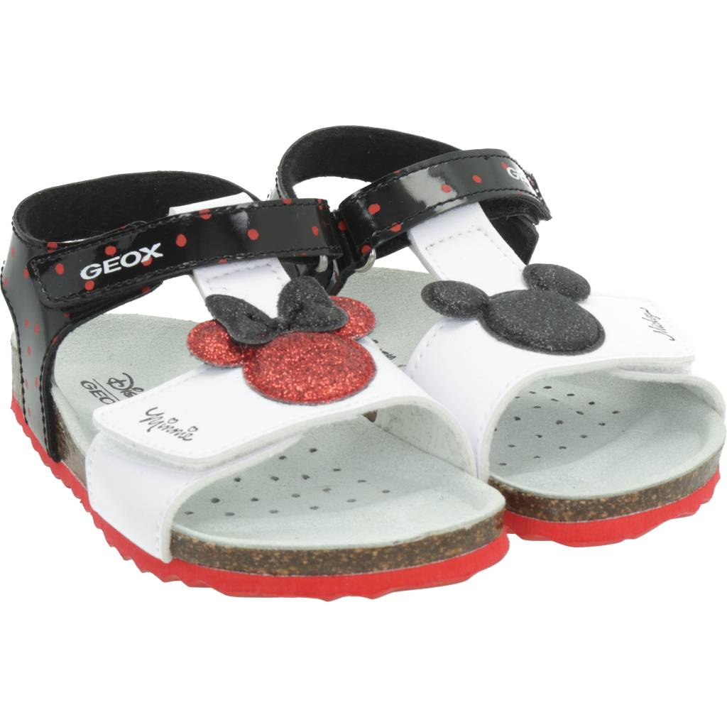 GEOX B SANDAL CHALKI GIRL en color BLANCO (7)