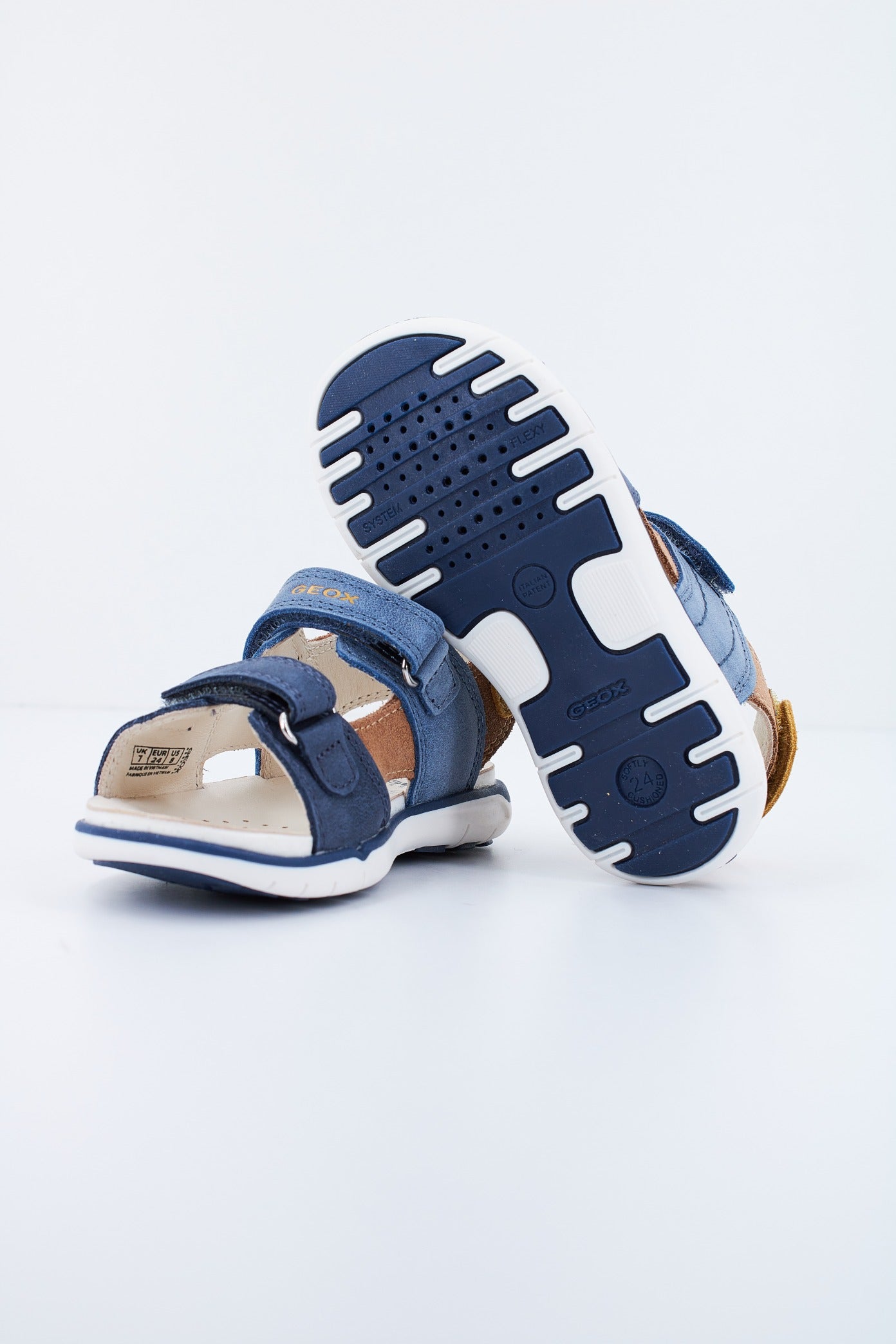GEOX B SANDAL DELHI BOY en color AZUL (4)