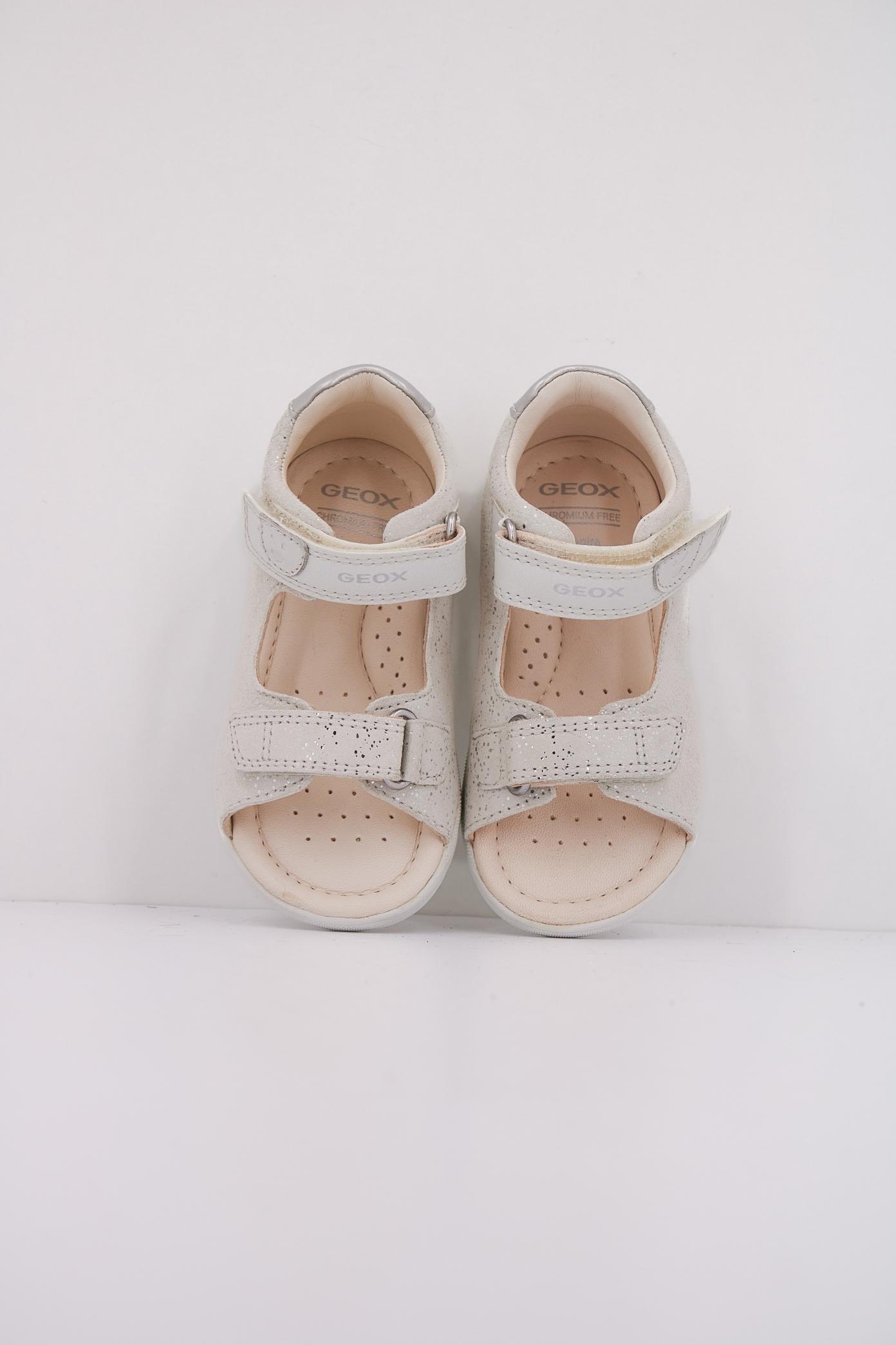 GEOX B SANDAL MACCHIA GIR en color BLANCO (3)