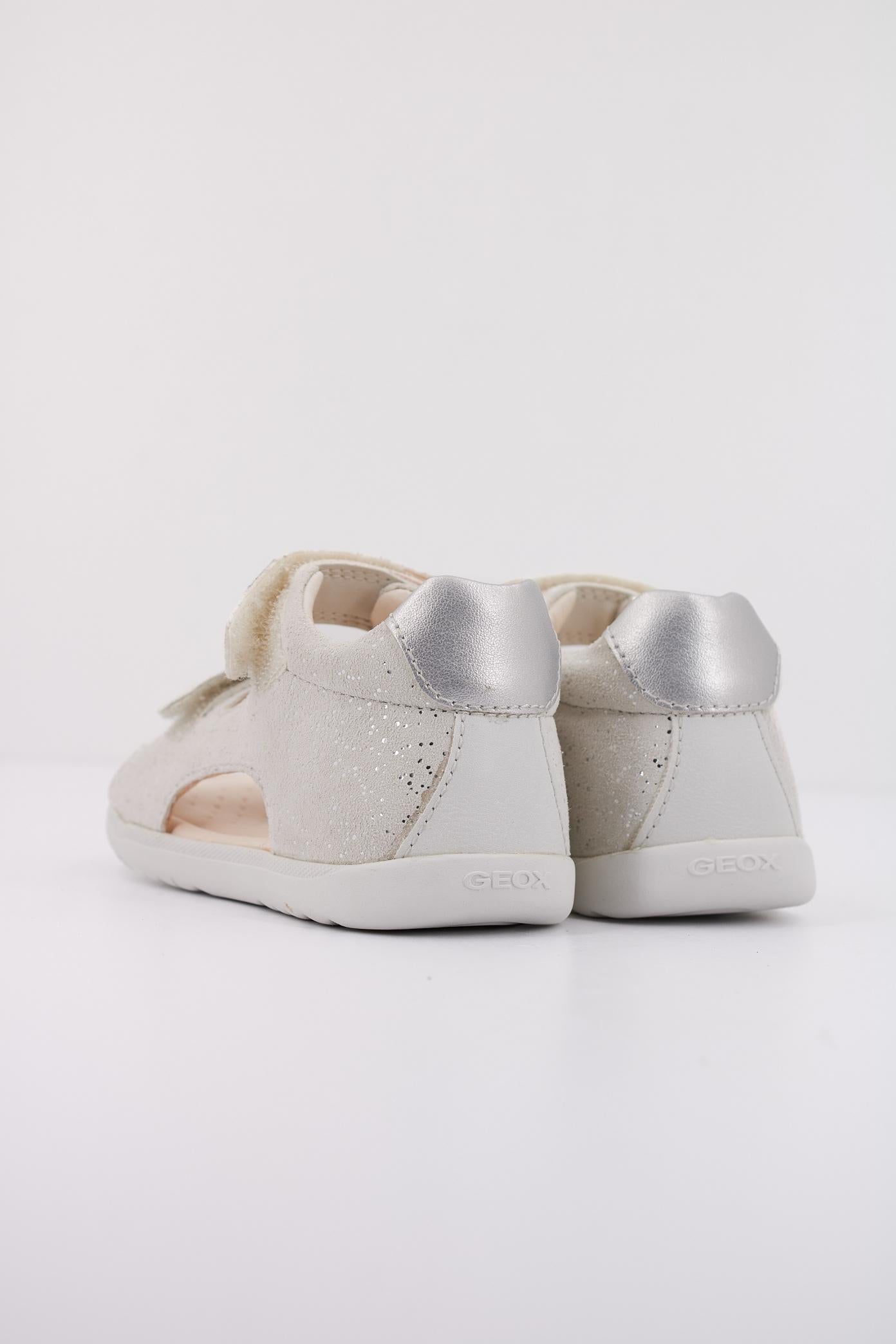GEOX B SANDAL MACCHIA GIR en color BLANCO (4)