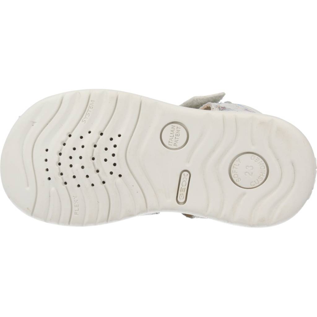 GEOX B SANDAL MACCHIA GIR en color BLANCO (6)