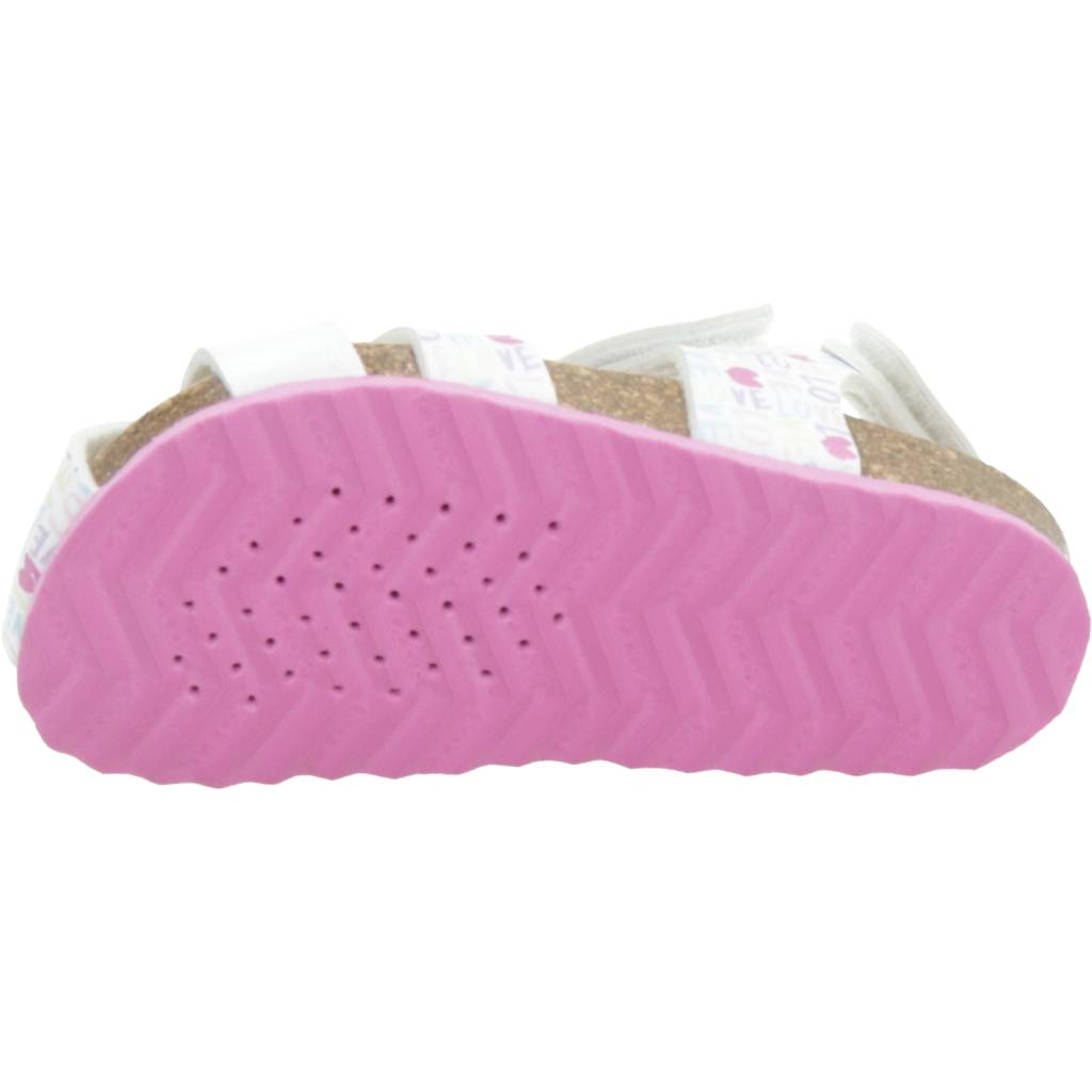 GEOX SANDAL CHALKI GIRL en color BLANCO (6)