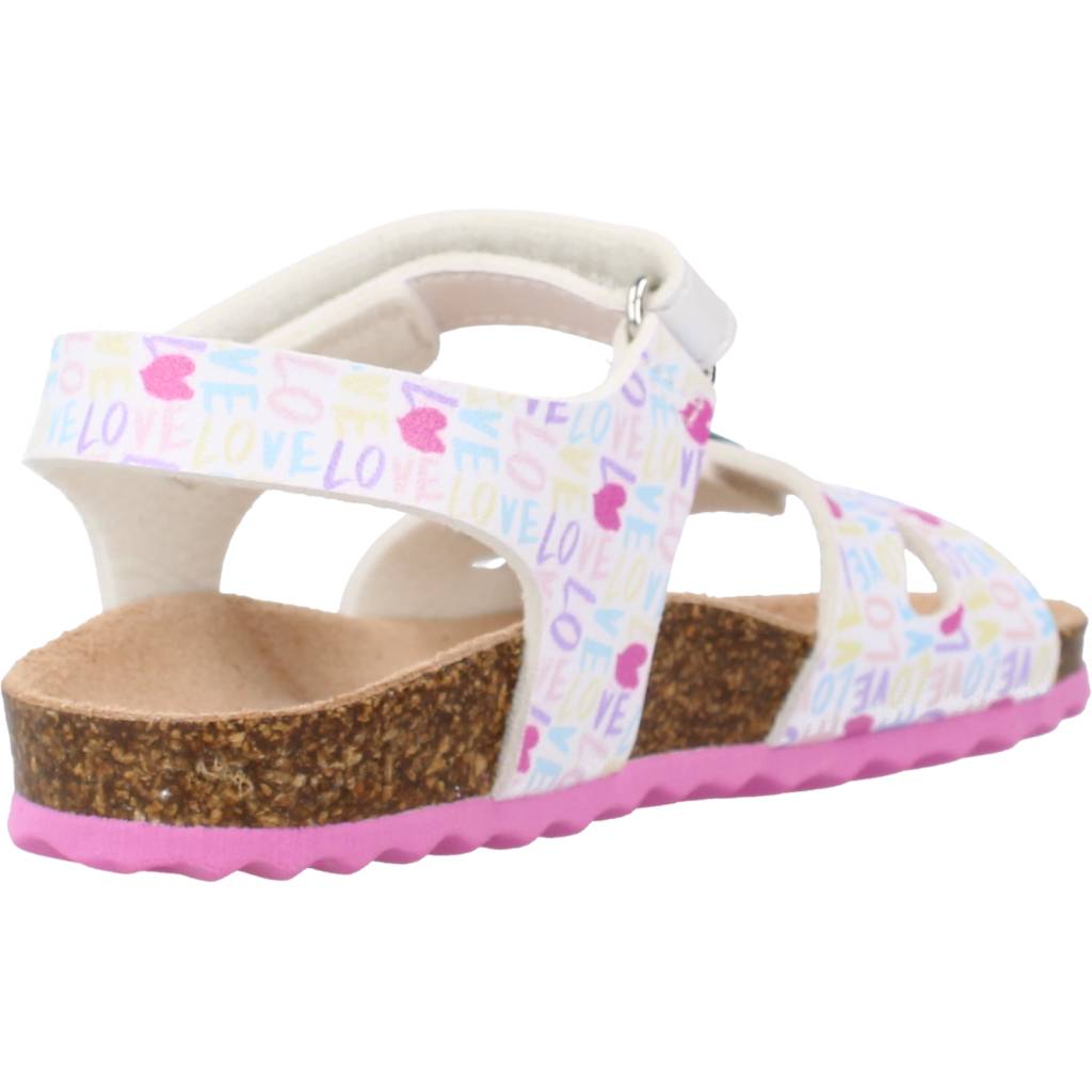 GEOX B SANDAL CHALKI GIRL en color BLANCO (3)