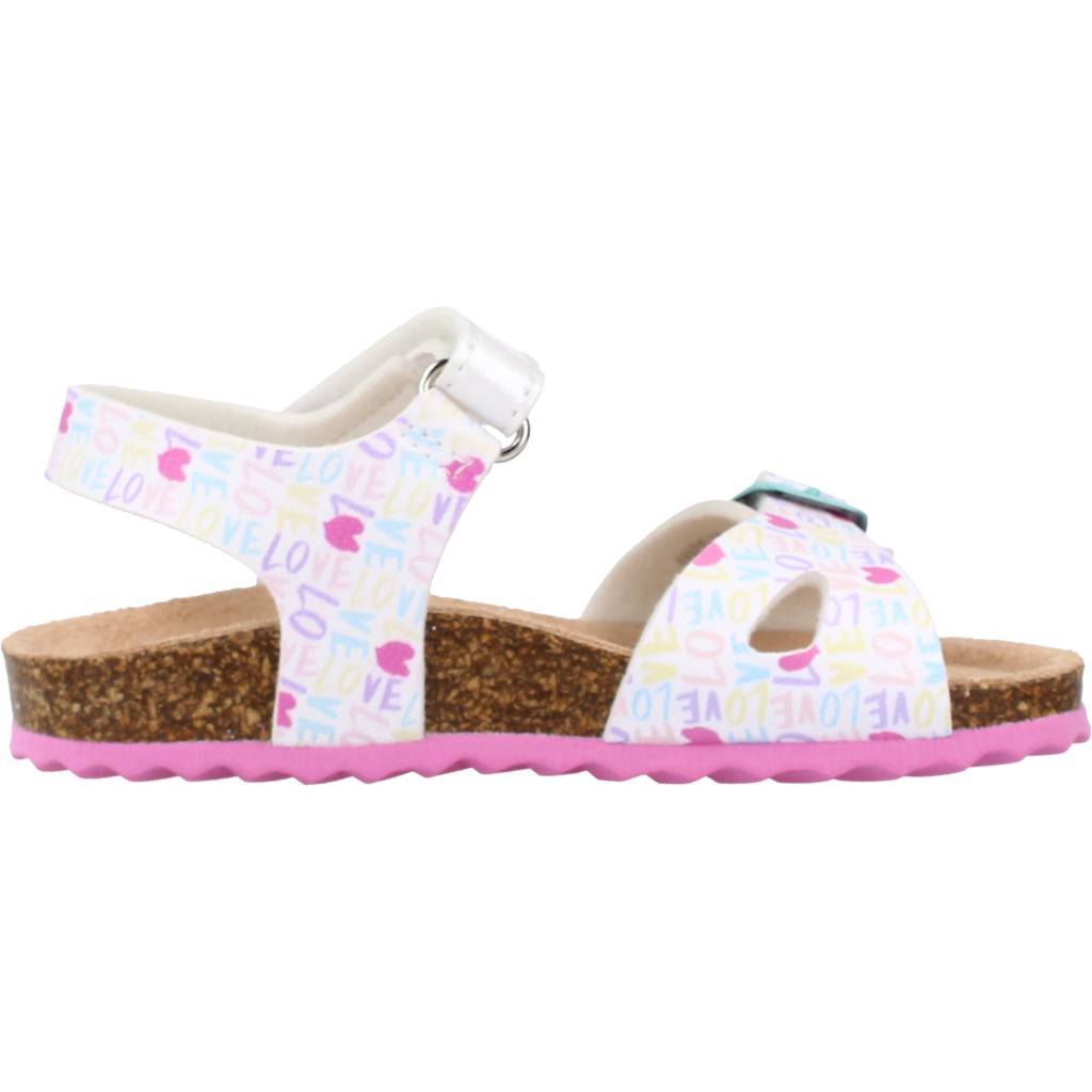 GEOX B SANDAL CHALKI GIRL en color BLANCO (4)
