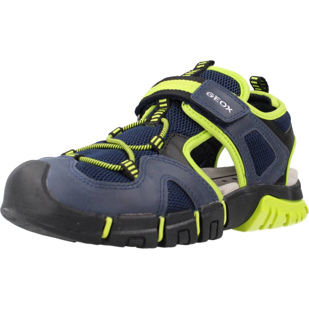 GEOX J SANDAL DYNOMIX BOY en color AZUL (1)