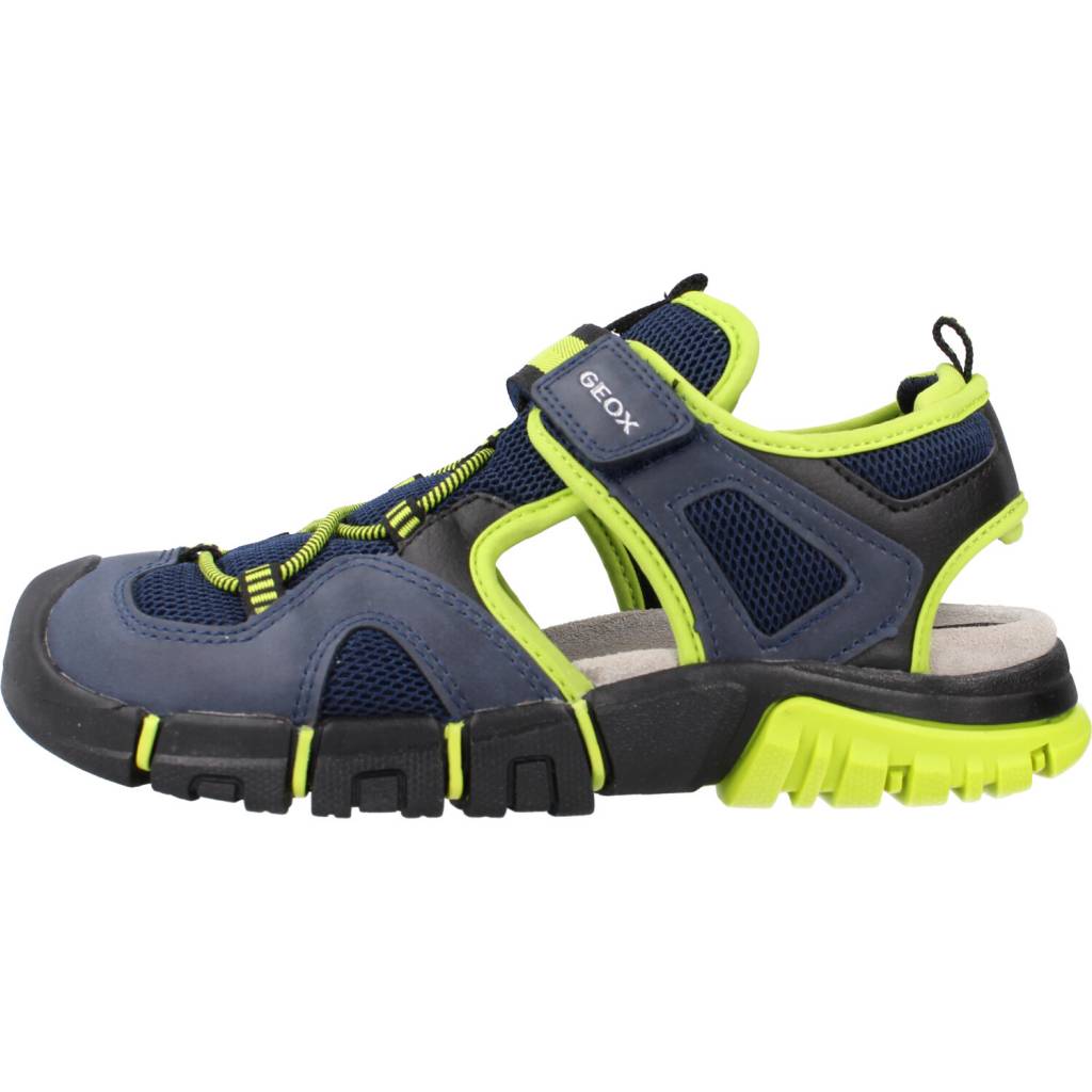 GEOX J SANDAL DYNOMIX BOY en color AZUL (2)