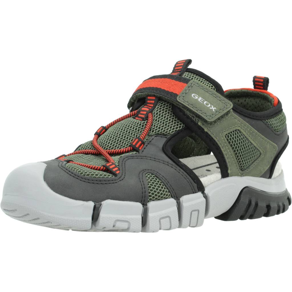 GEOX J SANDAL DYNOMIX BOY en color VERDE (1)