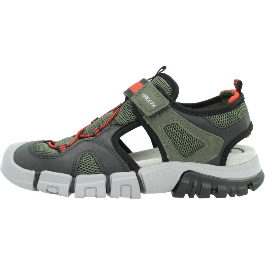 GEOX J SANDAL DYNOMIX BOY en color VERDE (2)