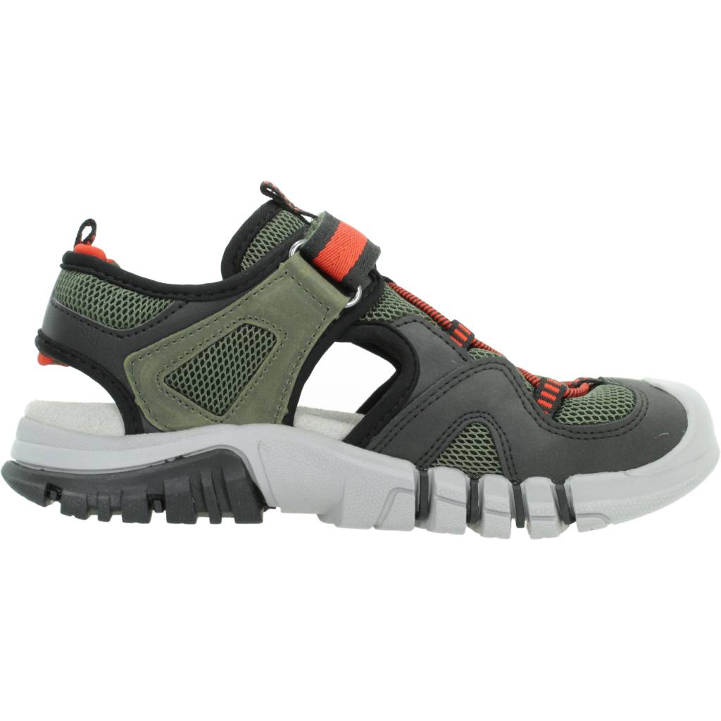 GEOX J SANDAL DYNOMIX BOY en color VERDE (4)