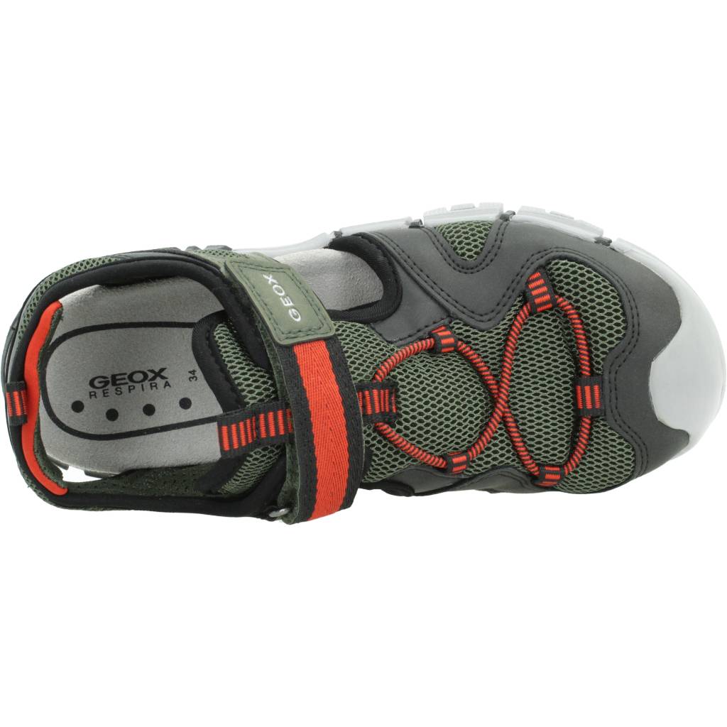 GEOX J SANDAL DYNOMIX BOY en color VERDE (7)