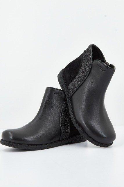 Geox Fille J Maquinnens Girl A - Bottes Chelsea Confortables Et Élégantes