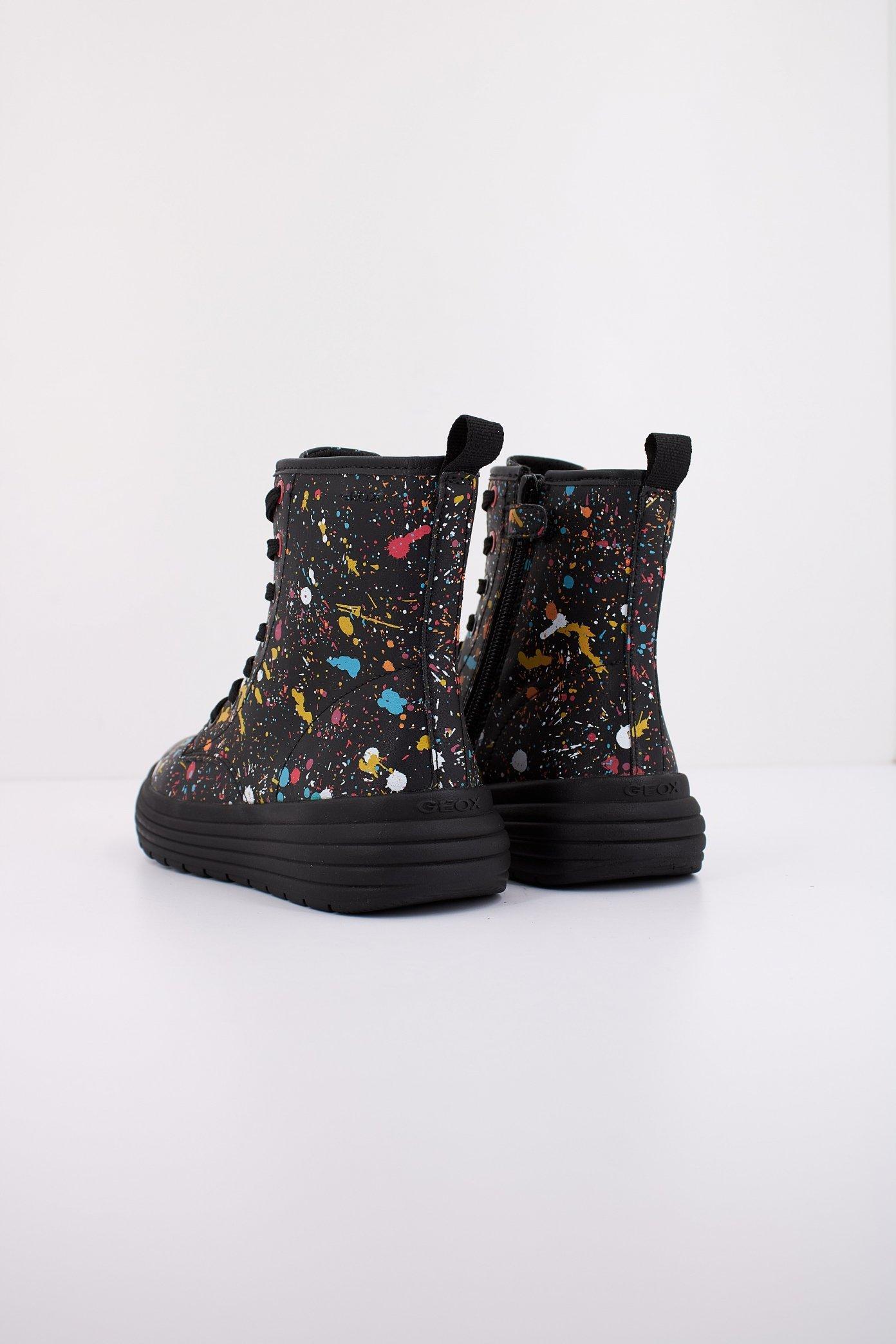 GEOX J PHAOLAE GIRL en color NEGRO (4)