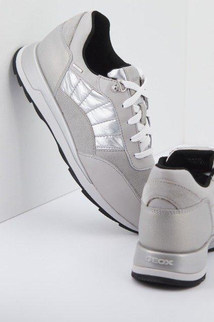 GEOX D NEW ANEKO B ABX en color PLATA (2)