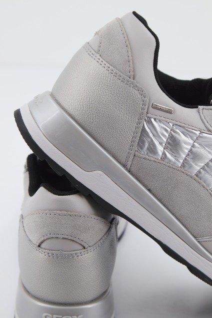 GEOX D NEW ANEKO B ABX en color PLATA (4)