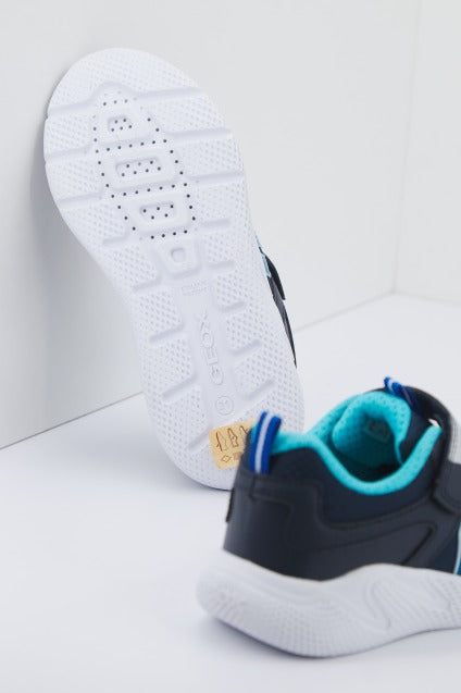 GEOX J SPRINTYE BOY en color AZUL (2)