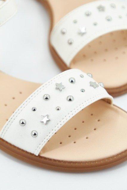 GEOX J SANDAL KARLY GIRL en color BLANCO (4)