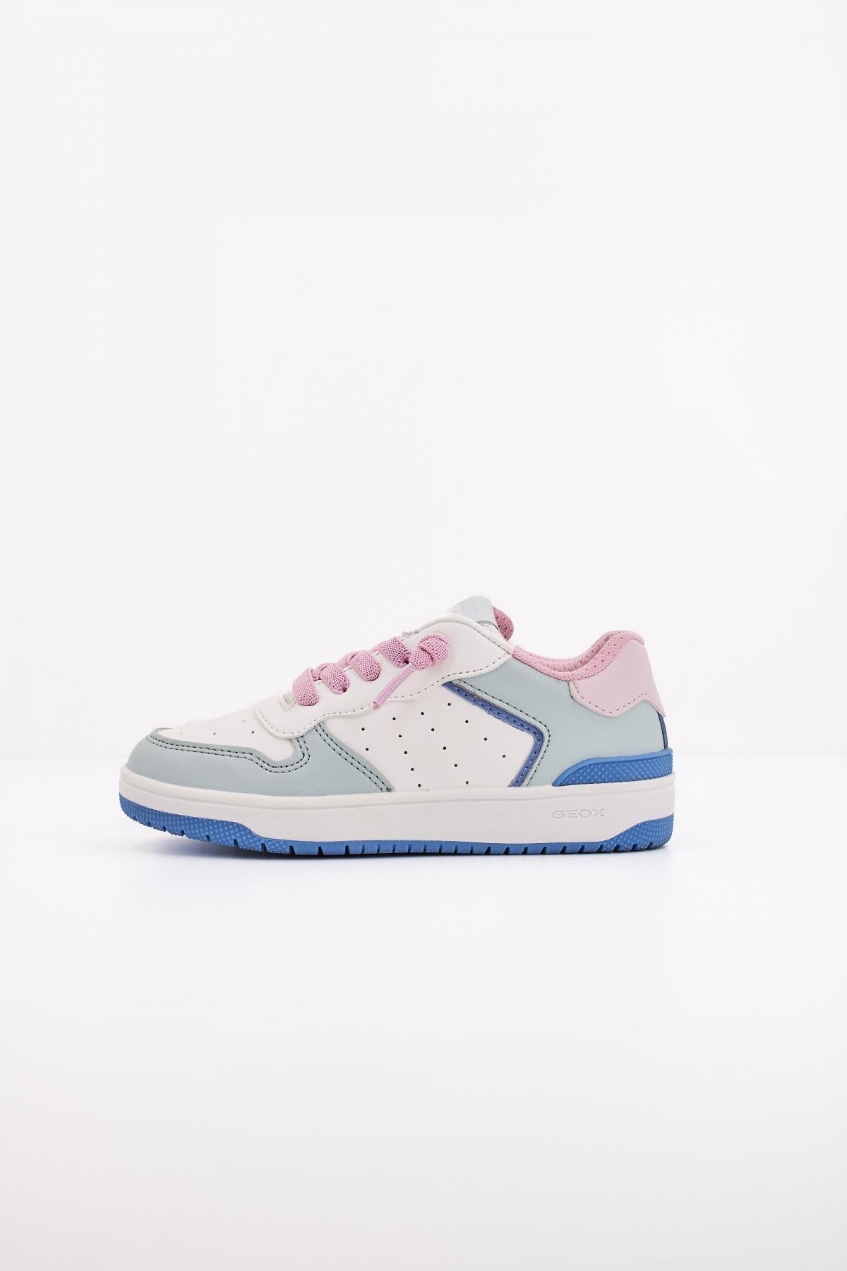 Geox Fille Washiba Girl Basket Respirante - Chaussures Enfant Confortables