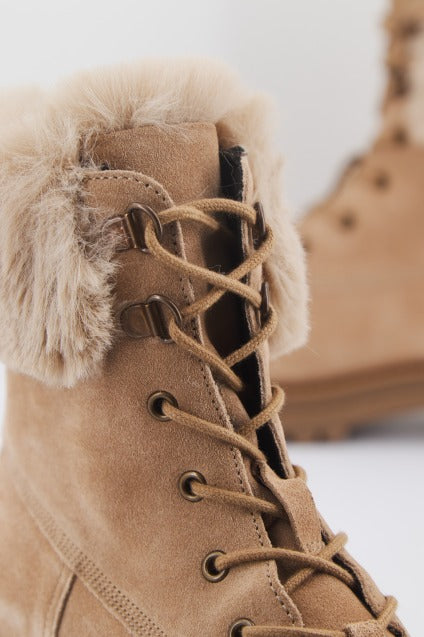 GEOX D IRIDEA en color MARRON CLARO (4)