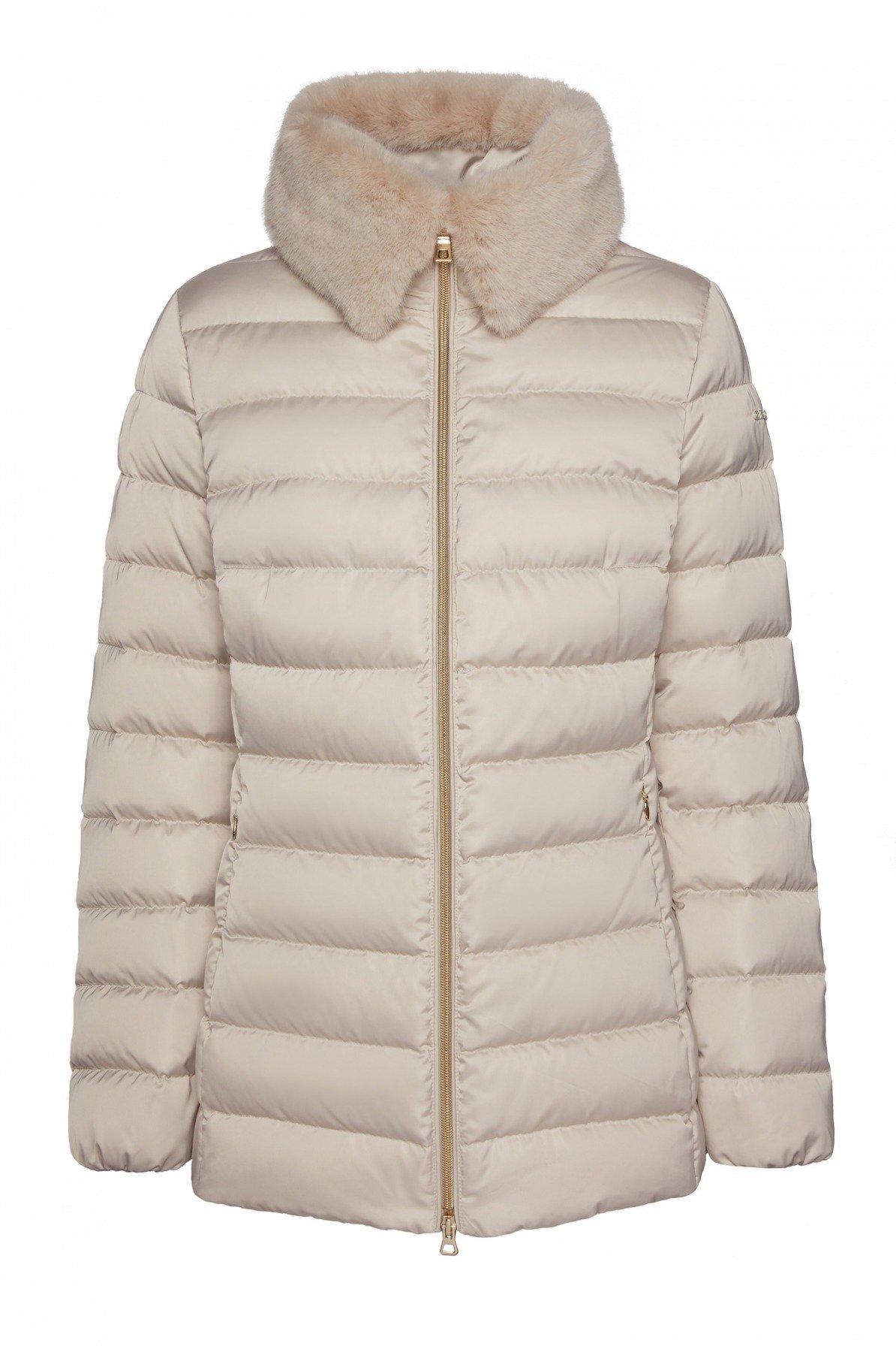 GEOX W BETTANIE MID JKT en color BEIS (2)