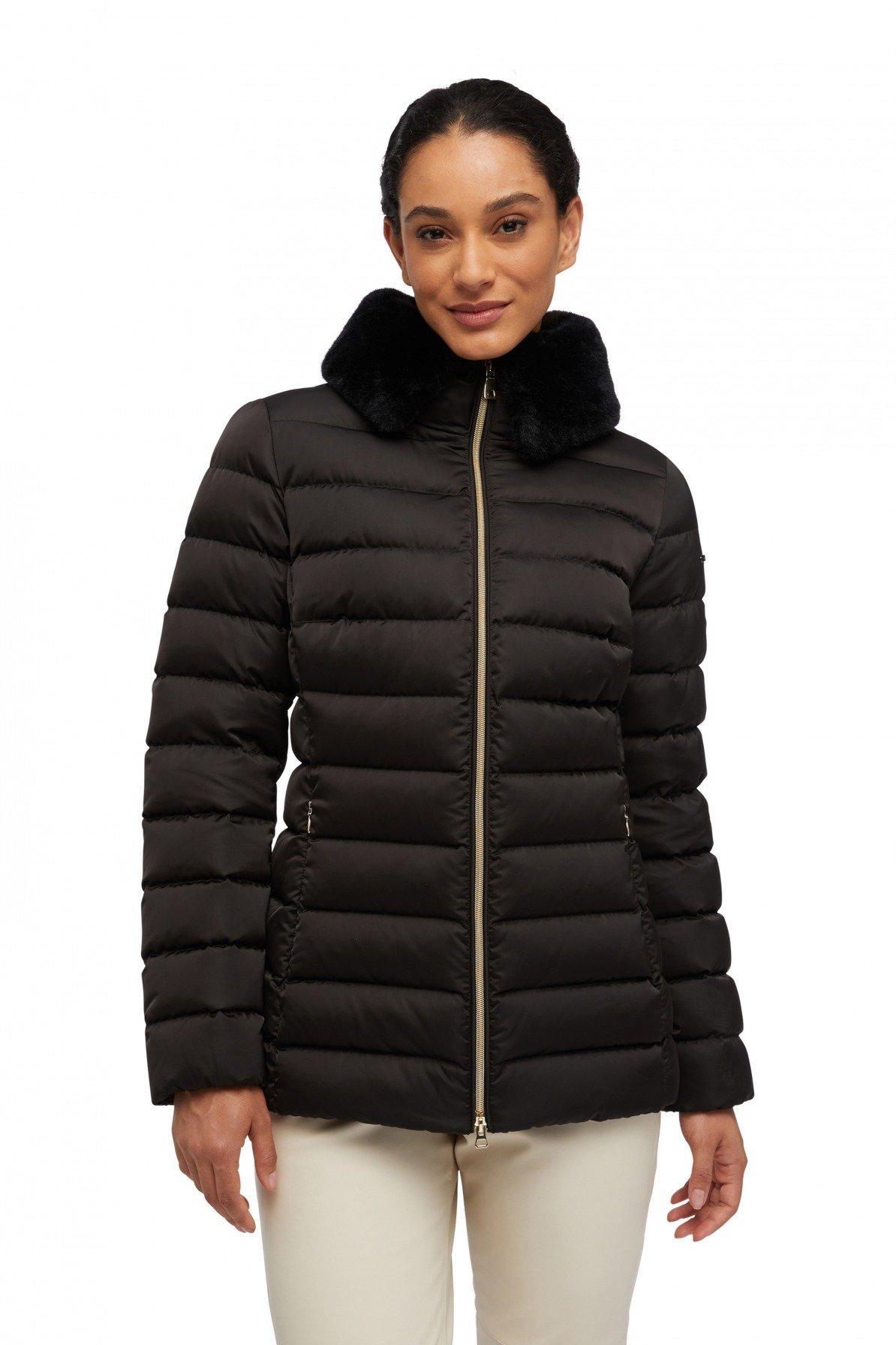 GEOX W BETTANIE MID JKT en color NEGRO (1)