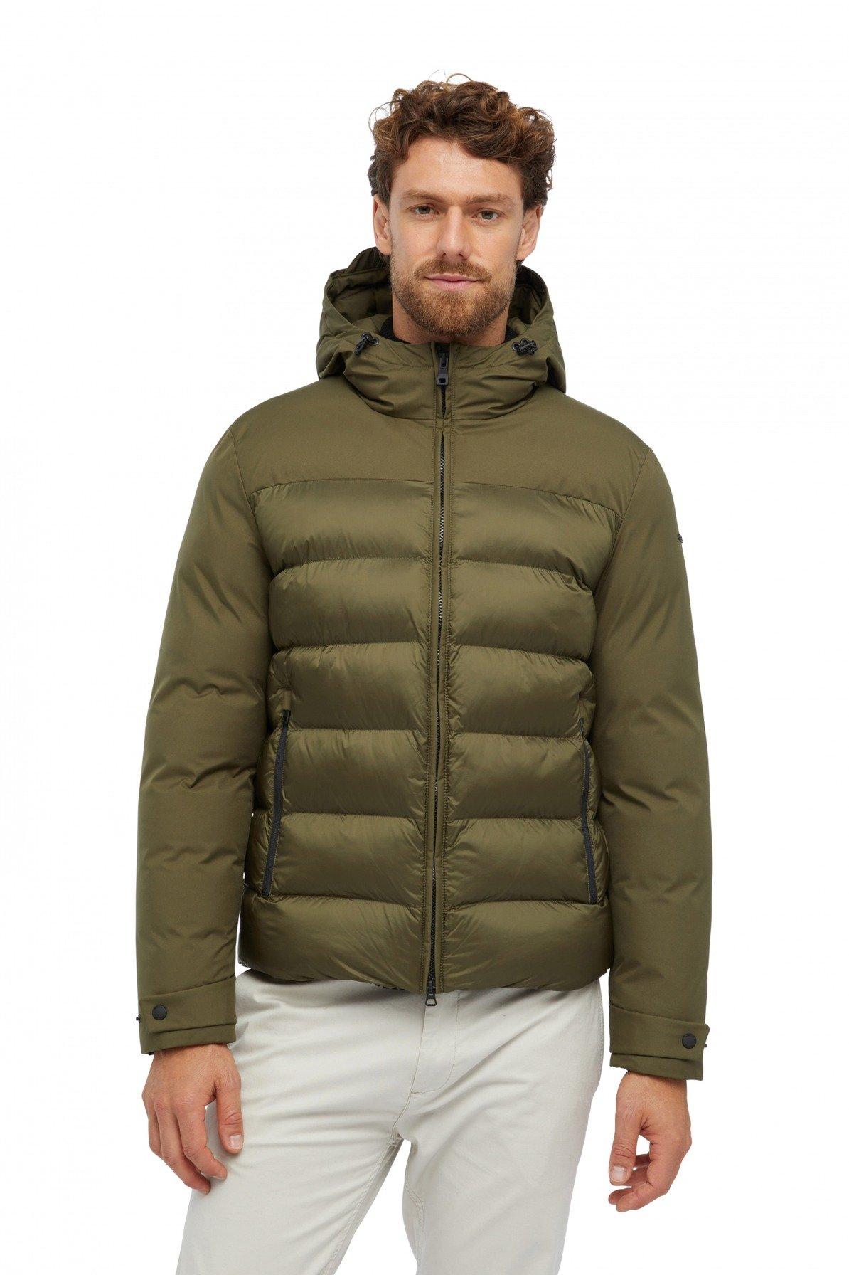 GEOX M SAPIENZA HOOD JKT en color VERDE (1)