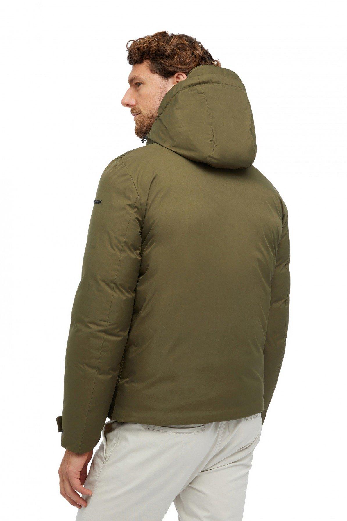 GEOX M SAPIENZA HOOD JKT en color VERDE (4)