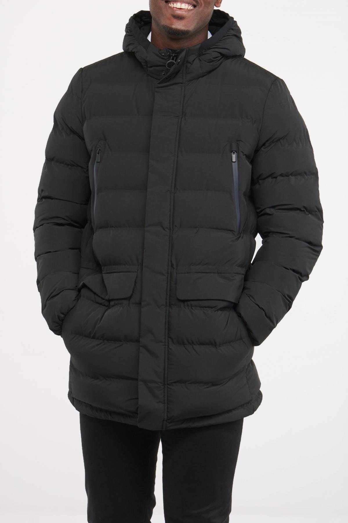 GEOX M SPHERICA PARKA en color NEGRO (1)