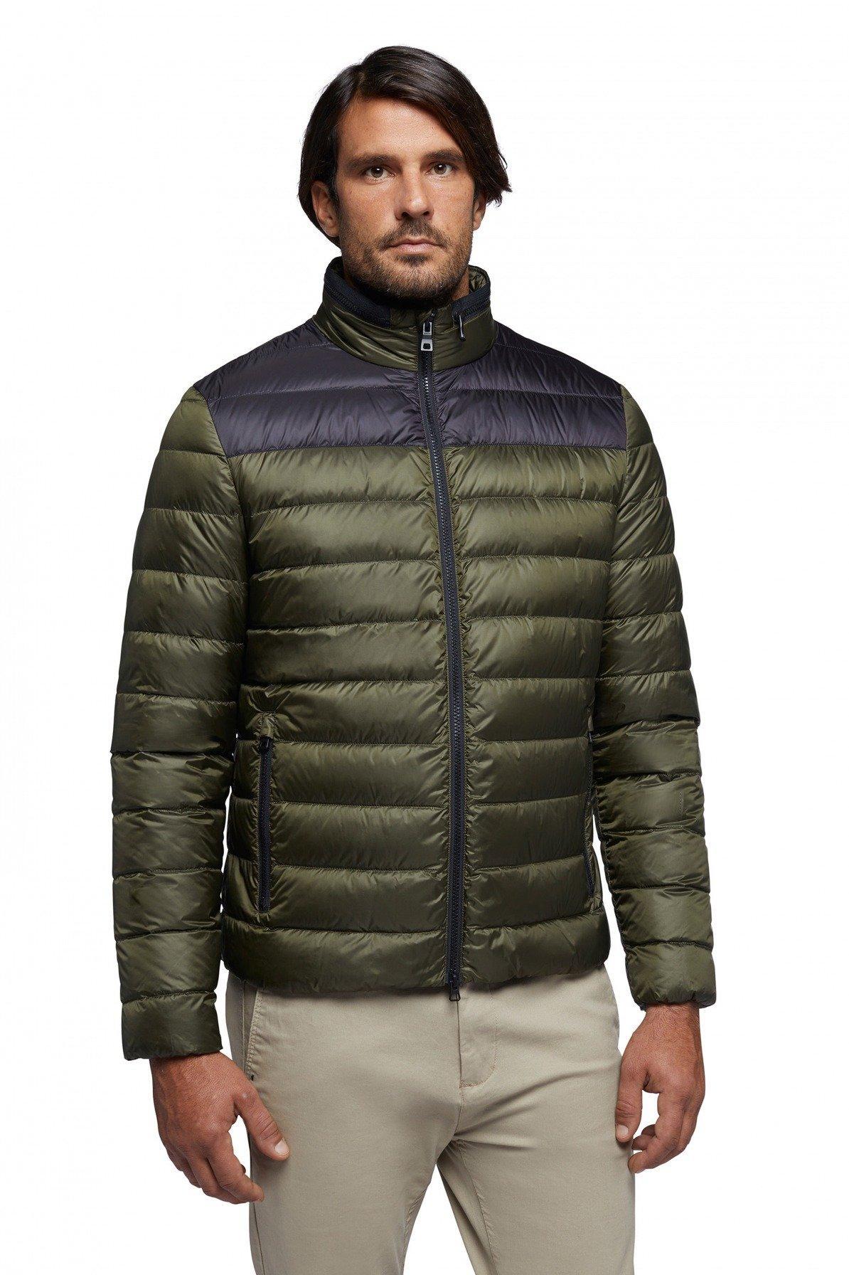 GEOX M REGIO SHORT JKT en color VERDE (1)