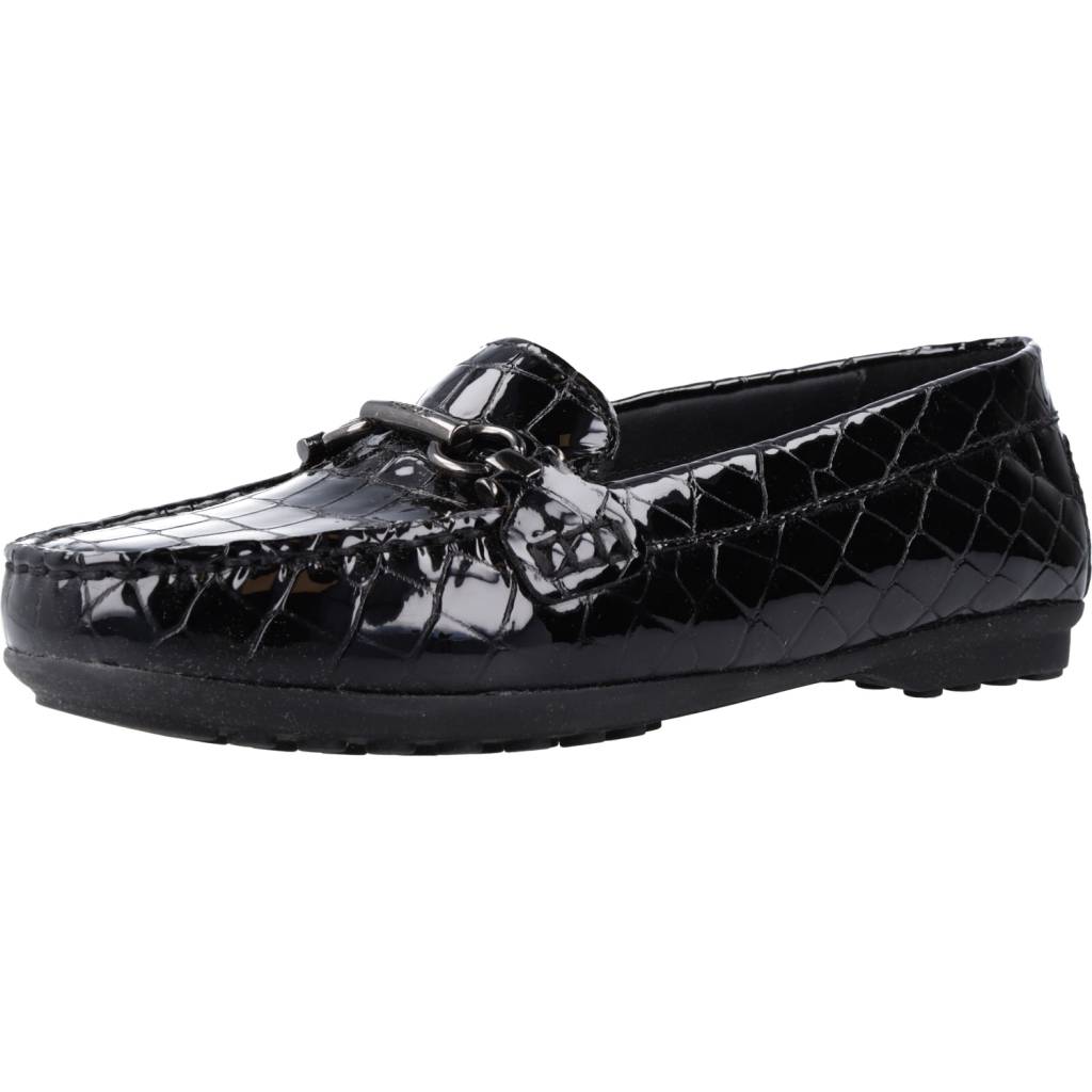 GEOX CROC PR.PAT.LEA en color NEGRO (1)