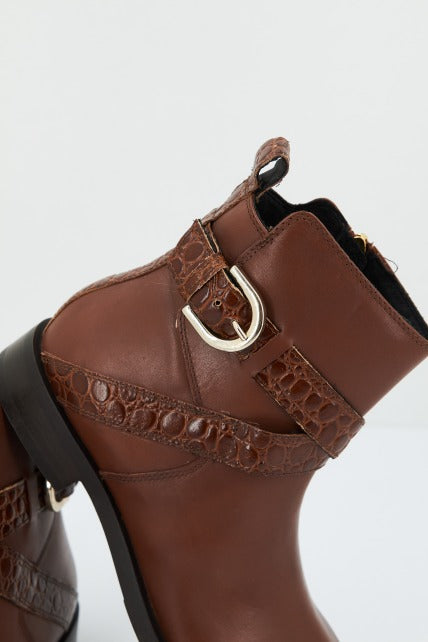 GEOX DONNA BROGUE en color MARRON (4)