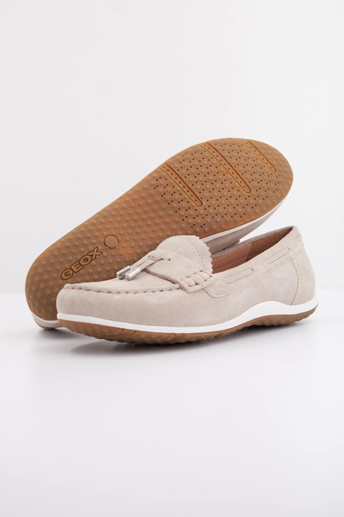 GEOX D VEGA MOC A en color MARRON CLARO (5)