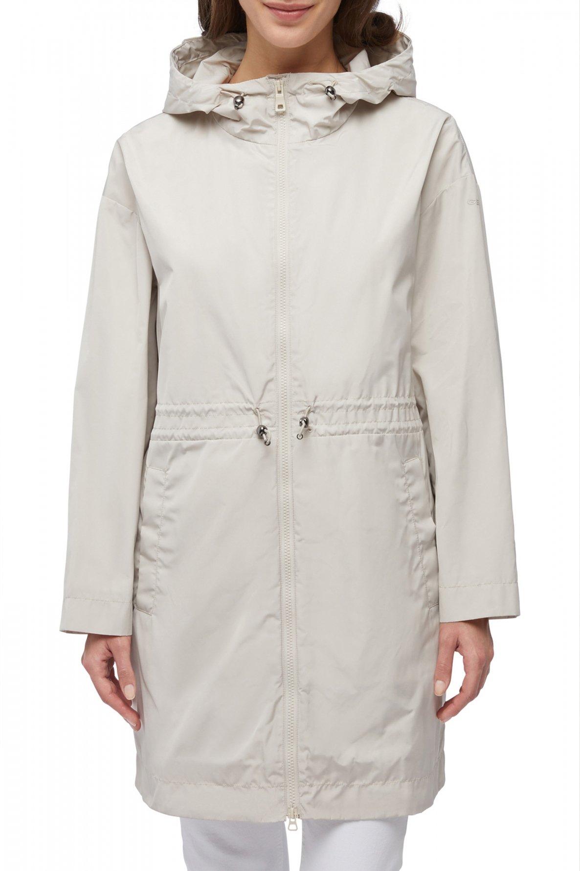 GEOX W BULMYA LONG PARKA en color BLANCO (1)