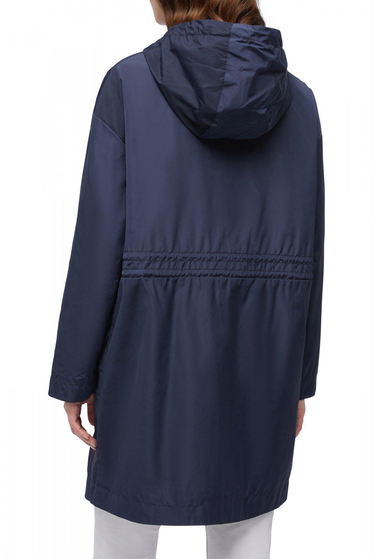 GEOX W BULMYA LONG PARKA en color AZUL (3)