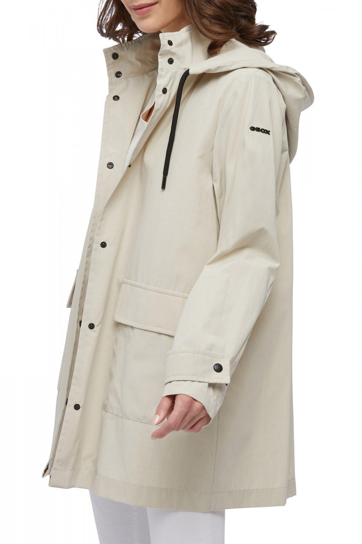 GEOX W ILDE PARKA en color BLANCO (4)