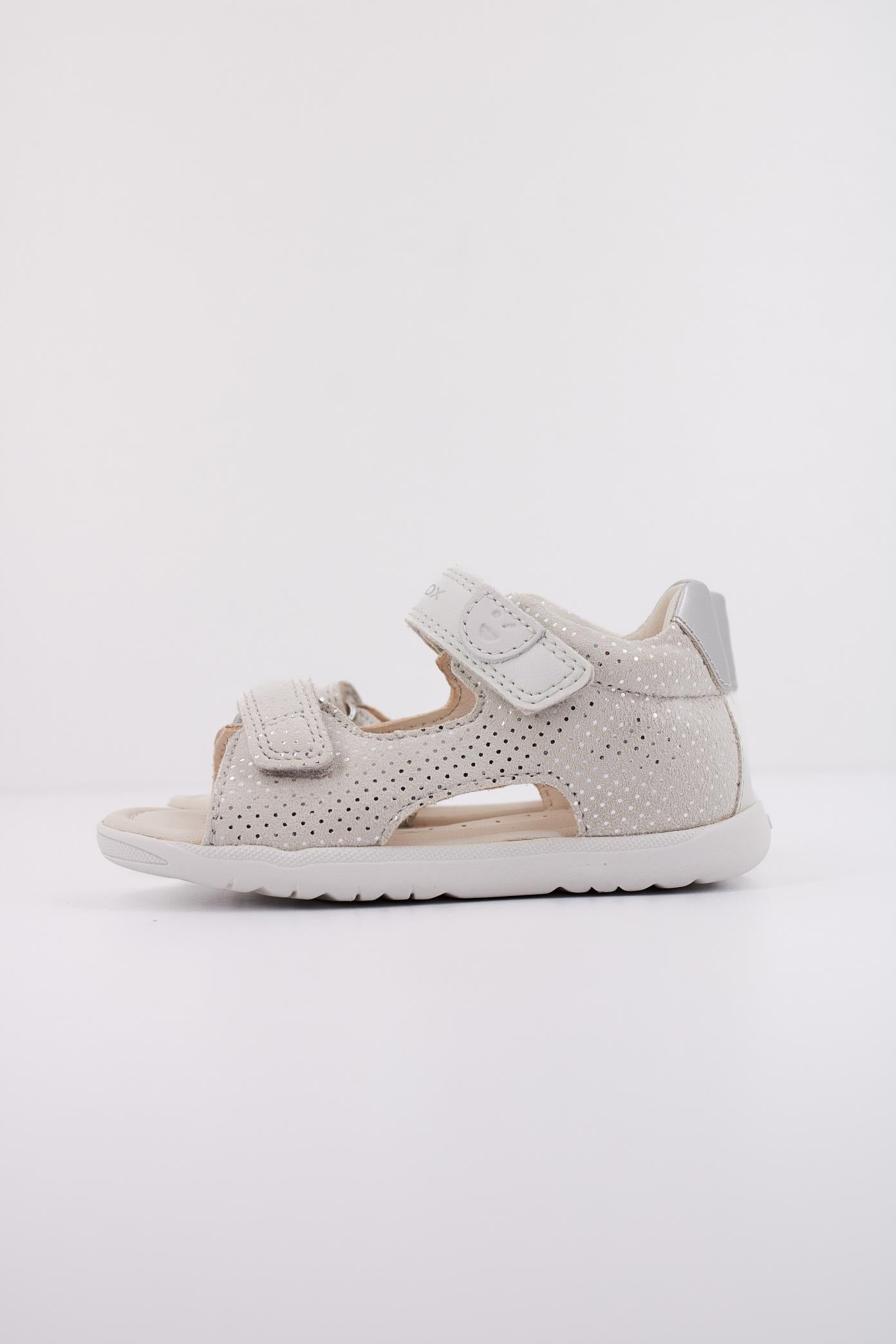 GEOX B SANDAL MACCHIA GIR en color BLANCO (1)