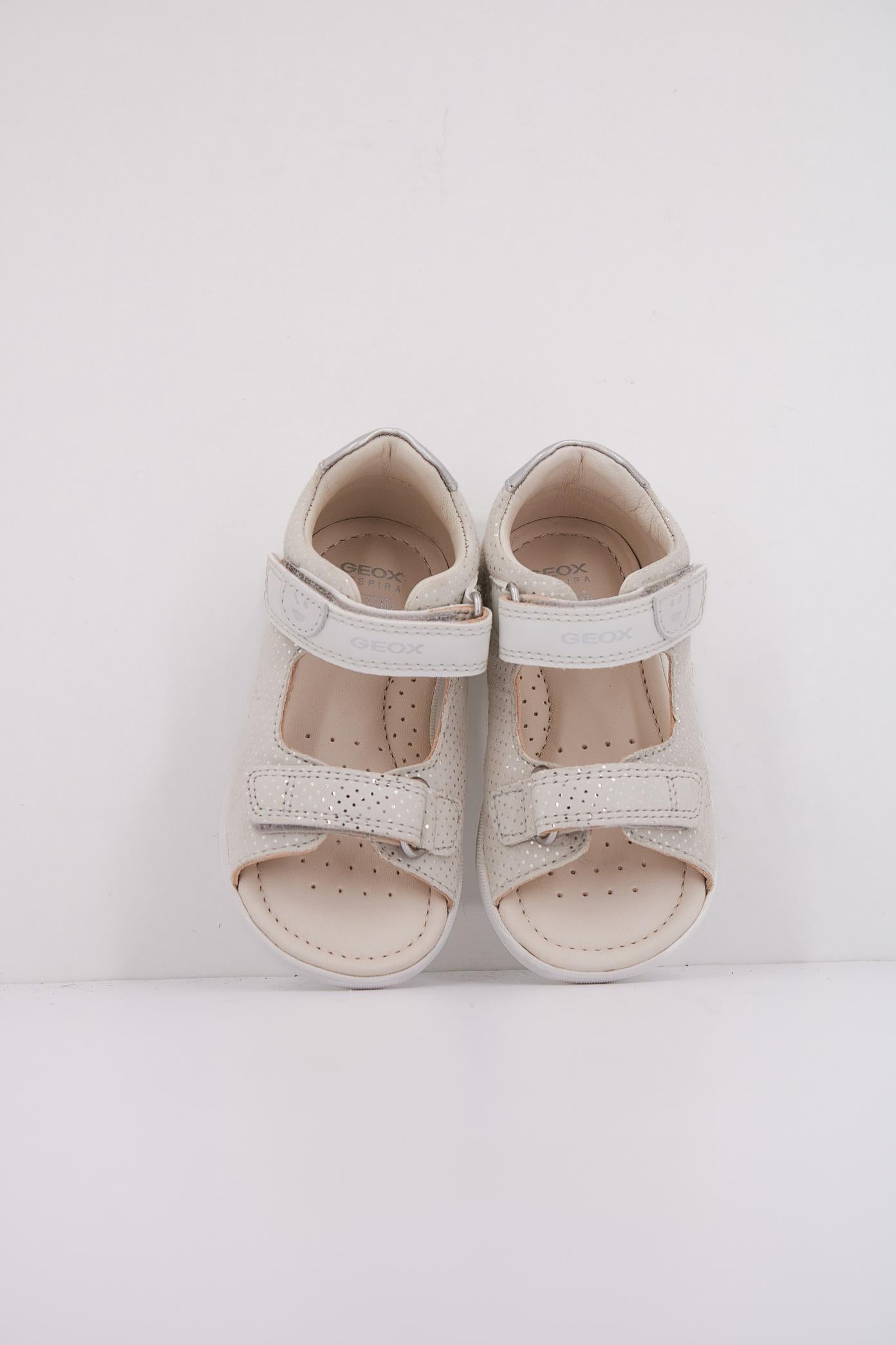 GEOX B SANDAL MACCHIA GIR en color BLANCO (3)