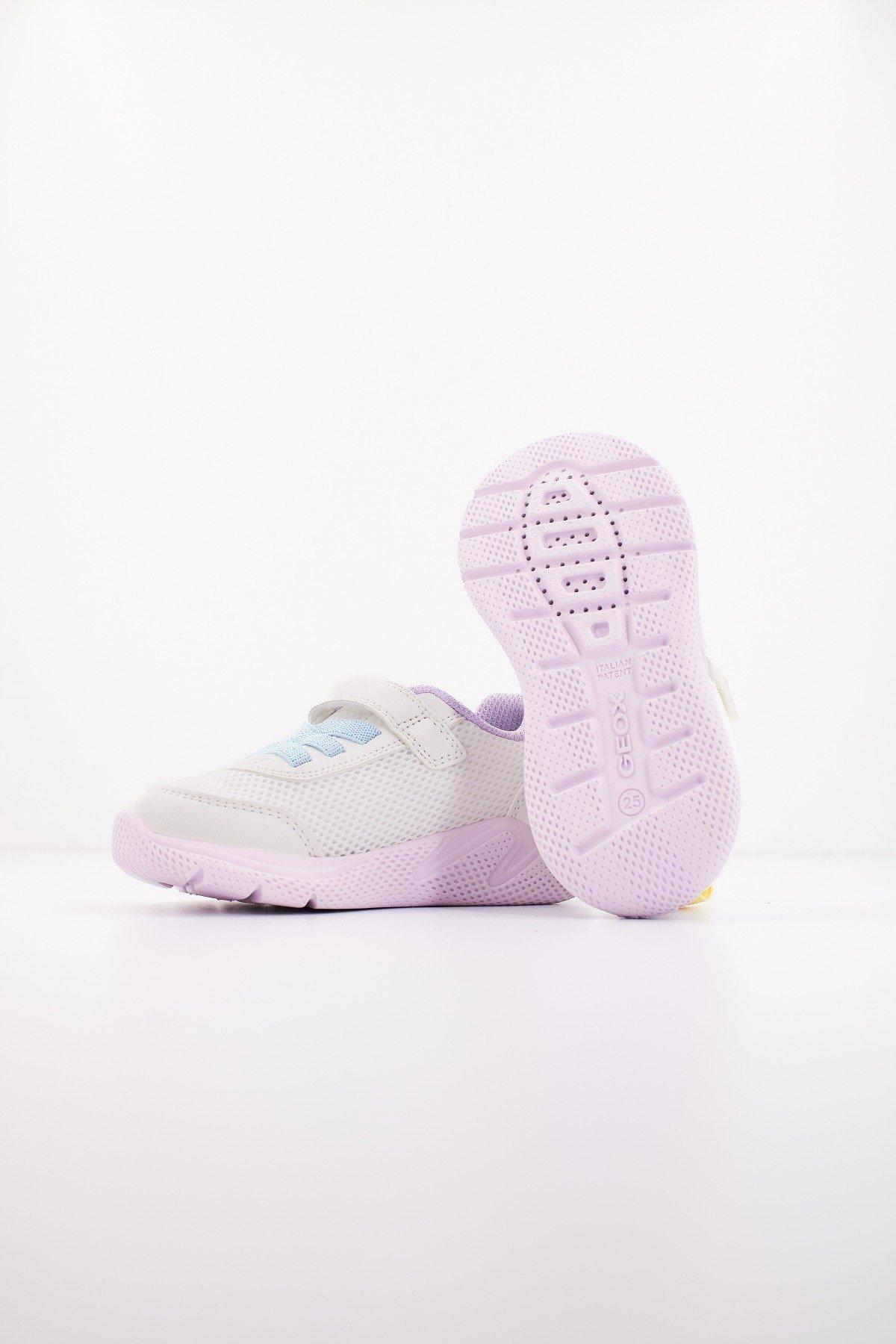 GEOX B SPRINTYE GIRL en color BLANCO (4)