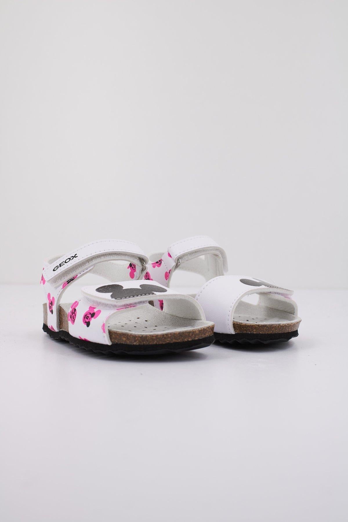 GEOX B SANDAL CHALKI GIRL en color BLANCO (2)