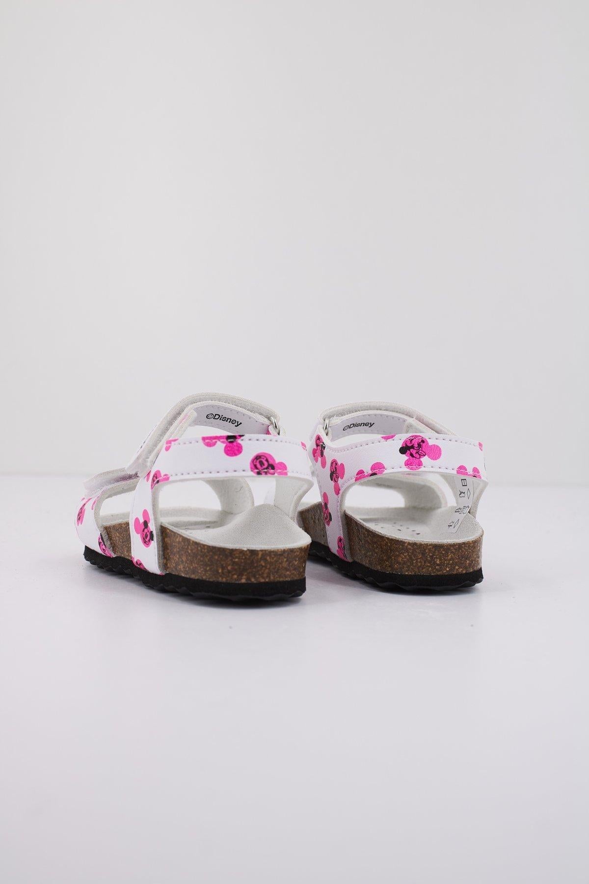 GEOX B SANDAL CHALKI GIRL en color BLANCO (3)